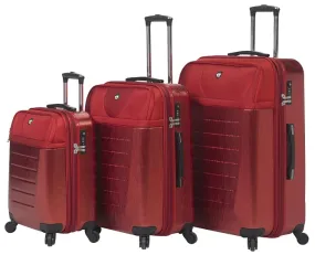 Mia Toro Glorenza 3-Piece Luggage Set 
